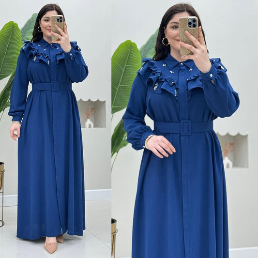 HIJAB Dress ceinturée